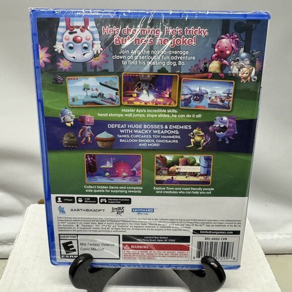 Ayo the Clown PS5 Platformer: Hilarious Adventure Sony Playstation 5 Sealed New - Picture 2 of 8
